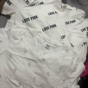 PINK Victoria's Secret Tshirt Set